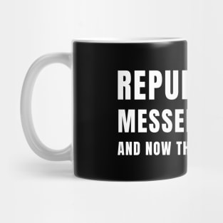 Funny Republicans Messed Around Anti-Trump Political Humor Mug